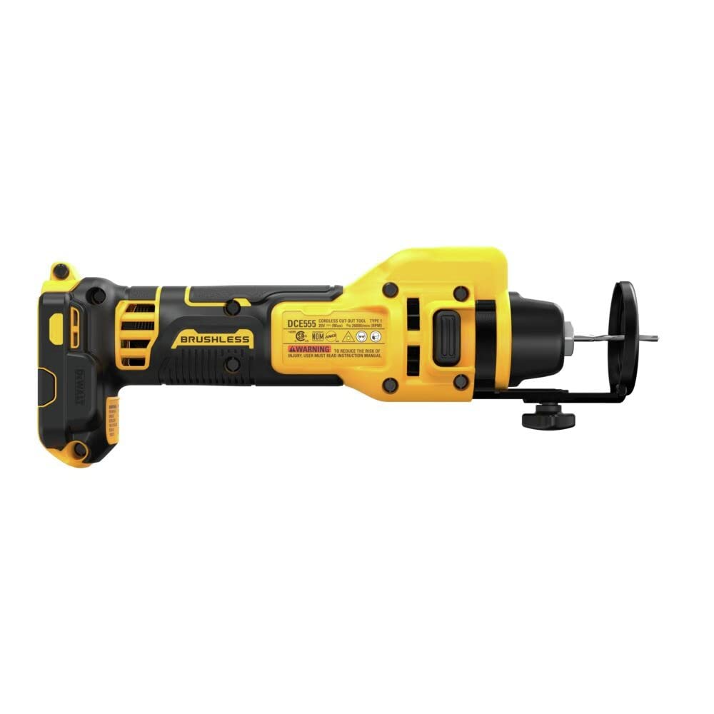 DEWALT 20V MAX XR Brushless Drywall Cut-Out Tool Bare DCE555B