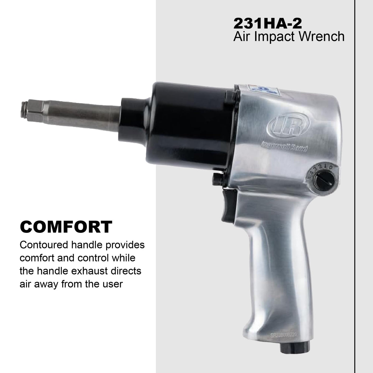 Ingersoll Rand 231HA-2 1/2" Super Duty Air Impact Wrench 600 ft-lb