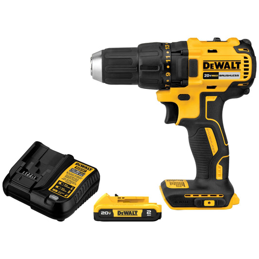DEWALT 20V MAX Brushless Cordless Drill Driver 1/2 In DCD777D1