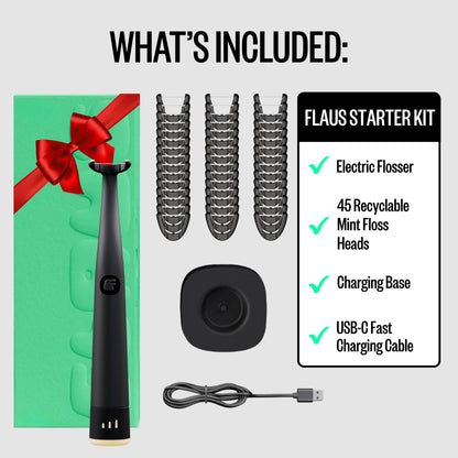 FLAUS Electric Flosser – Sonic-Powered Flossing Tool