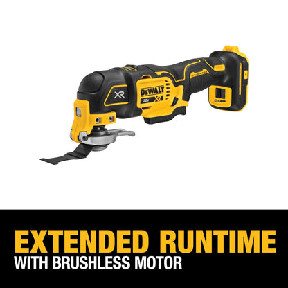 DEWALT 20V MAX XR Brushless Oscillating Multi-Tool Bare DCS356B