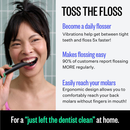FLAUS Electric Flosser – Sonic-Powered Flossing Tool