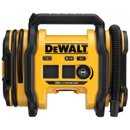 DEWALT 20V MAX Portable Tire Inflator Auto Shutoff Bare DCC020IB