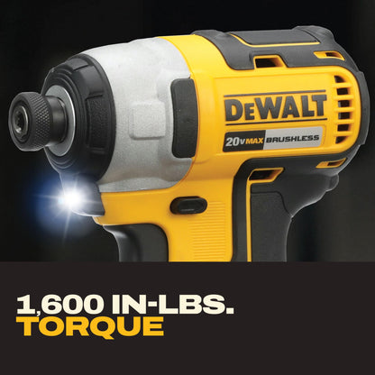 DEWALT 20V MAX Brushless Drill & Impact Driver Combo Kit DCK277D2