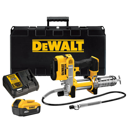 DEWALT 20V MAX Cordless Grease Gun Kit 10,000 PSI DCGG571M1
