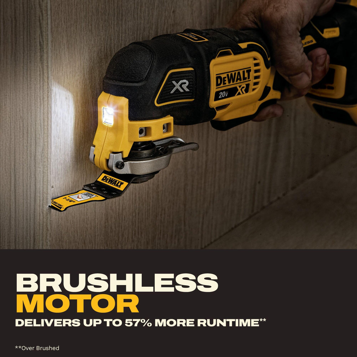 DEWALT 20V MAX XR Brushless Oscillating Multi-Tool Kit DCS356D1
