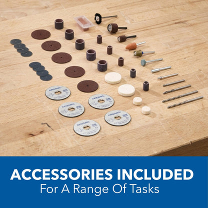 Dremel 4300-5/40 Rotary Tool Kit – 5 Attachments, 40 Accessories