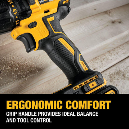 DEWALT 20V MAX Brushless Cordless Drill Driver 1/2 In DCD777D1