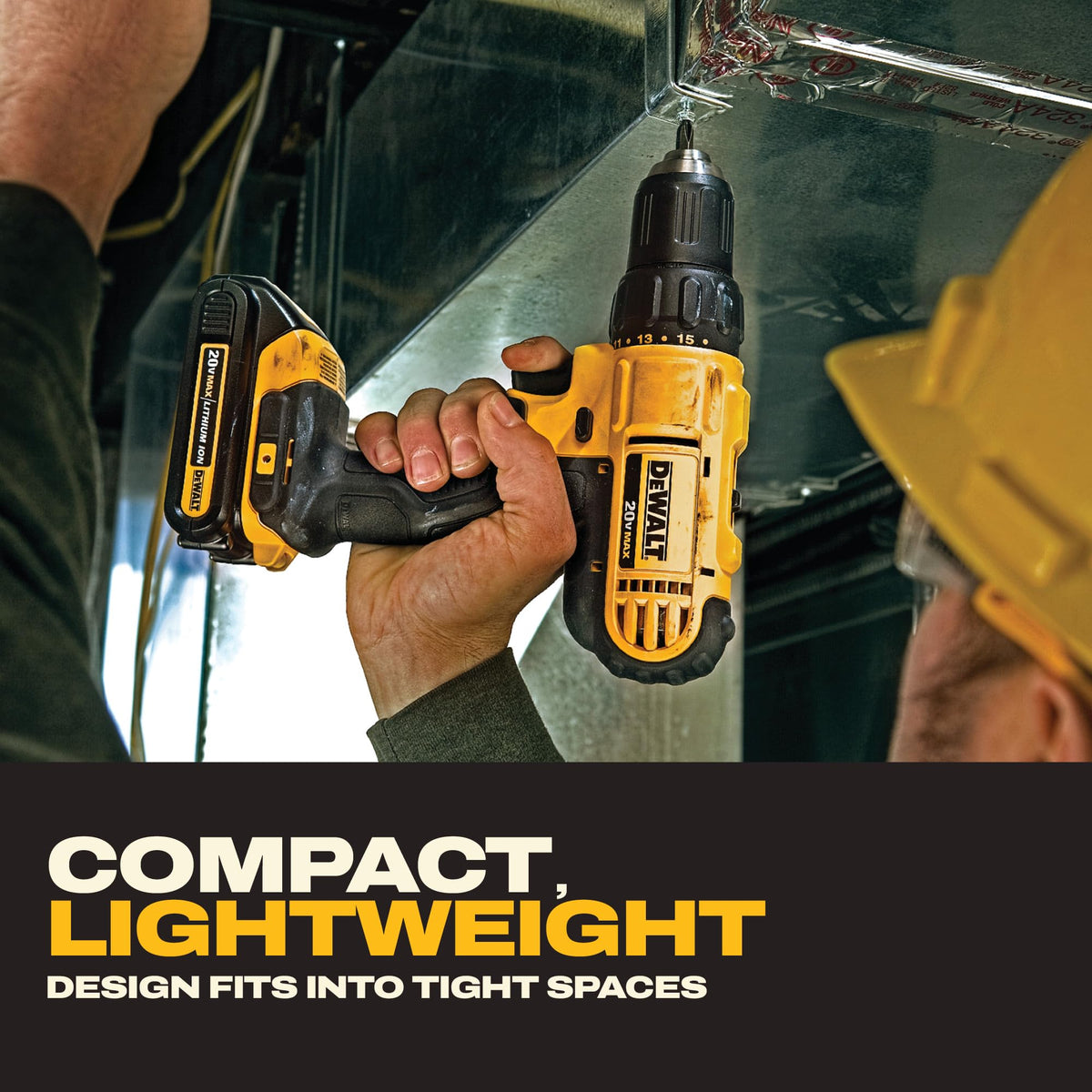 DEWALT 20V MAX Drill & Impact Driver Combo Kit 2 Batteries DCK240C2