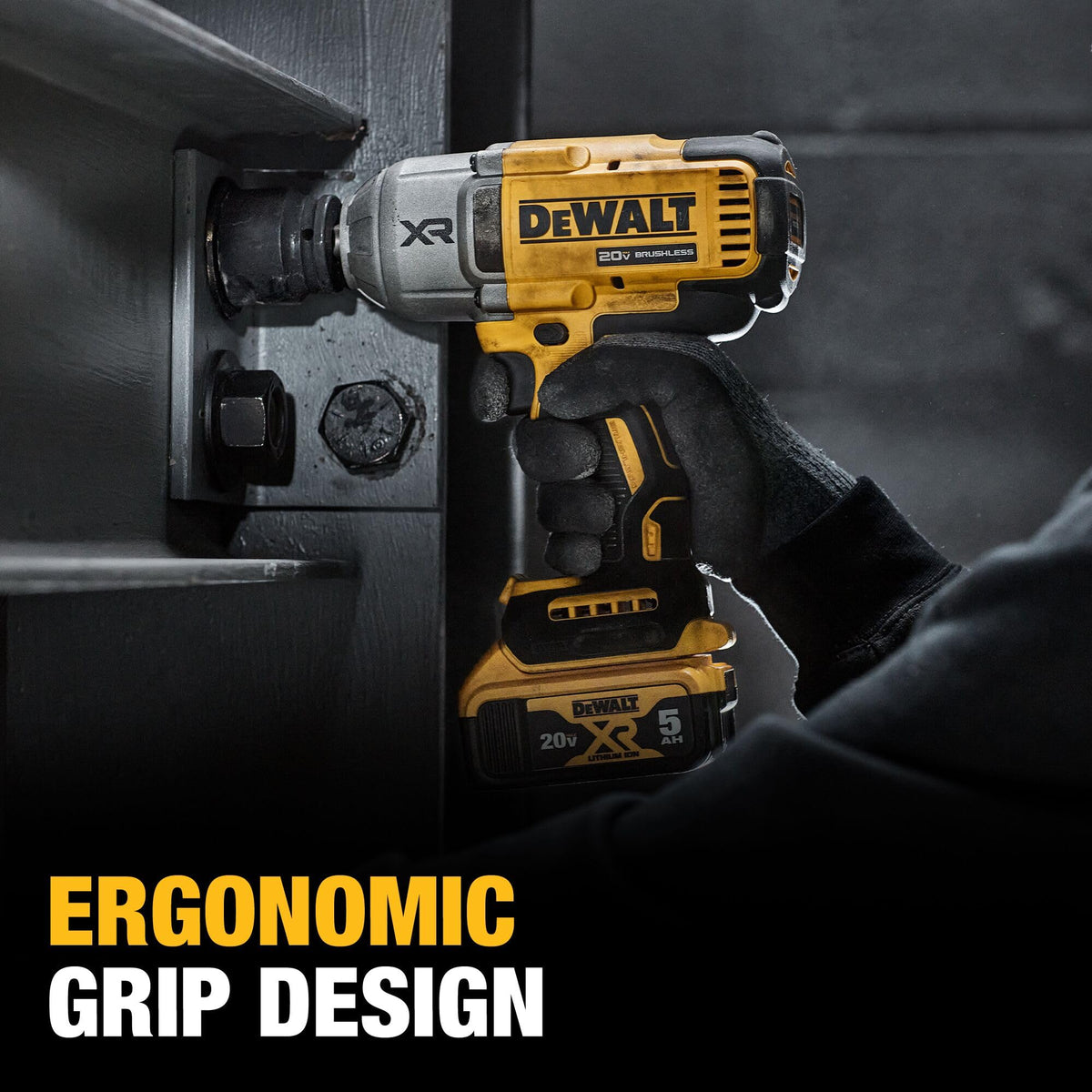 DEWALT 20V MAX Brushless 1/2" High Torque Impact Wrench (DCF900P1)